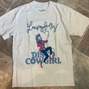 Disco Cowgirl X Living Fully Co t-shirt